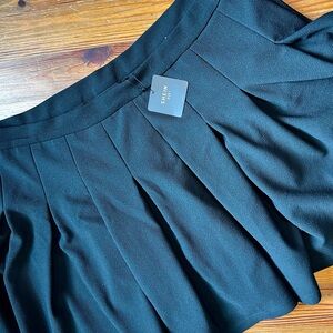 A Line Pleated Skirt